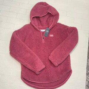 NWT Abercrombie+ Fitch Kids Fuzzy Hoodie